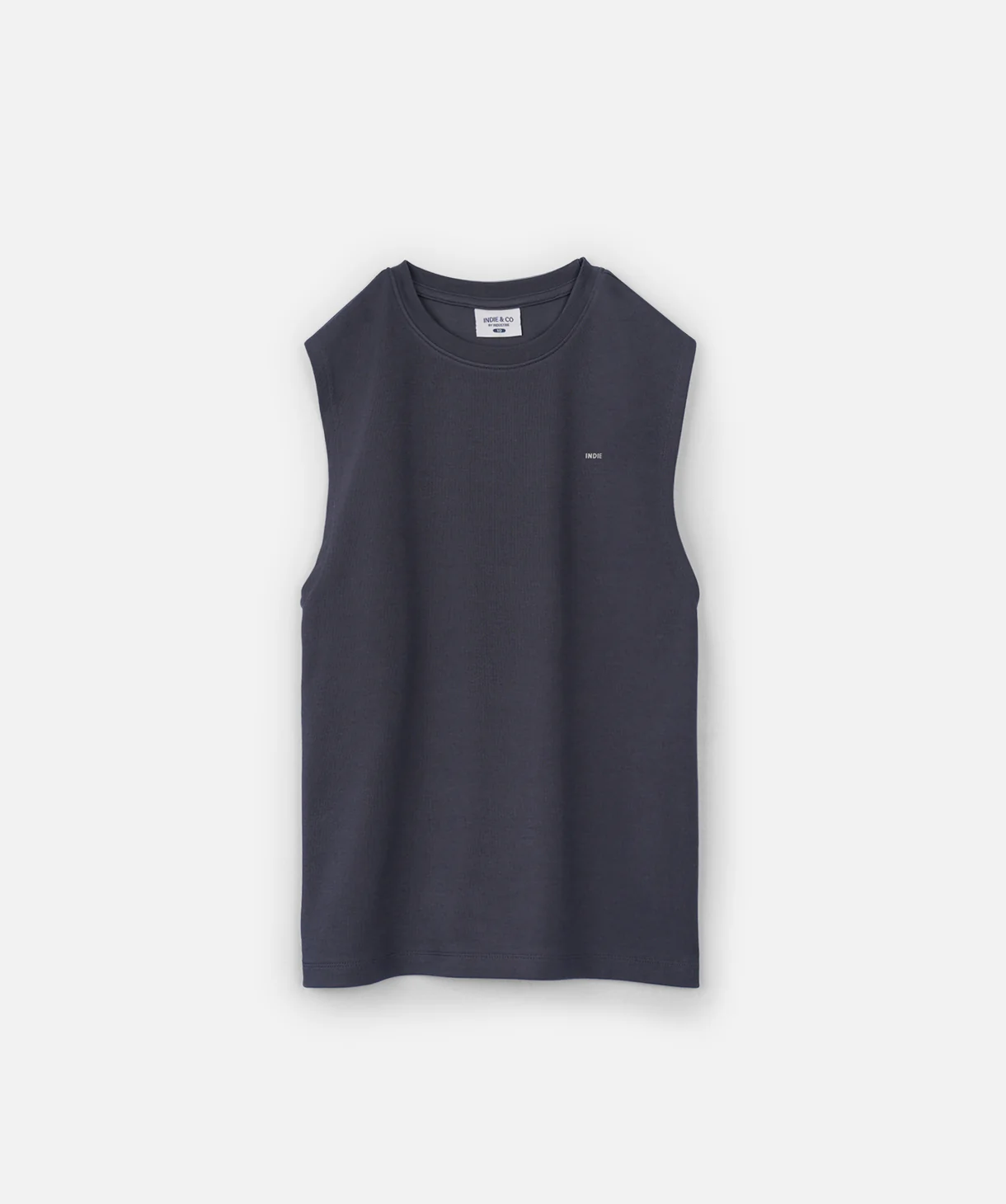 The Newport Muscle Tee - Steel