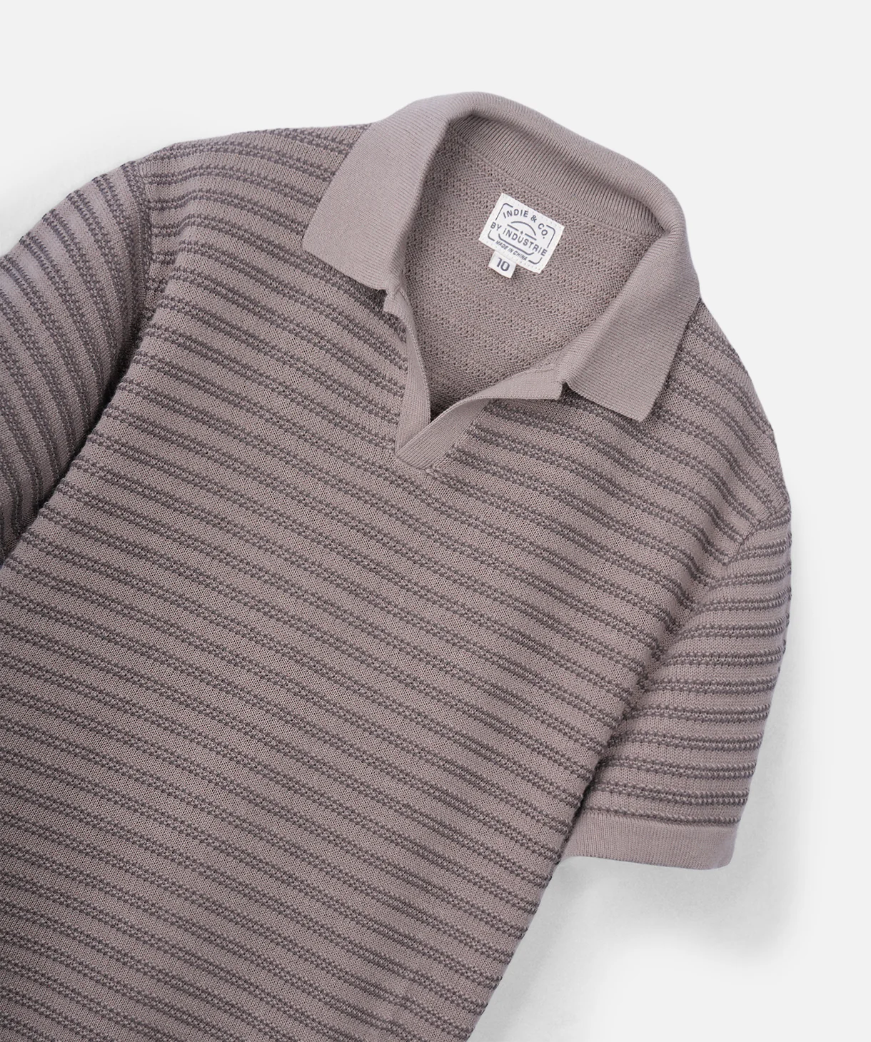 The Bolsa S/s Polo - Choc Combo - Image 2