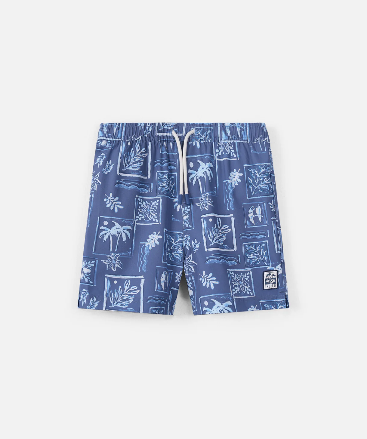 The Riviera Swim Trunk - Navy Combo
