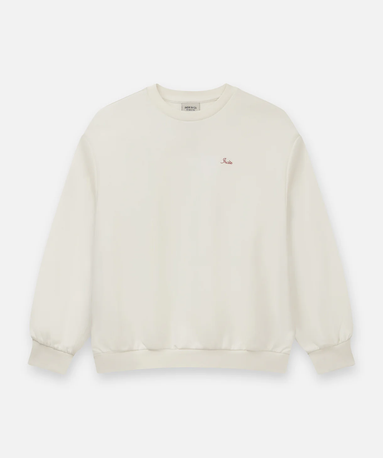 The Lugo Textured Sweat - Cream