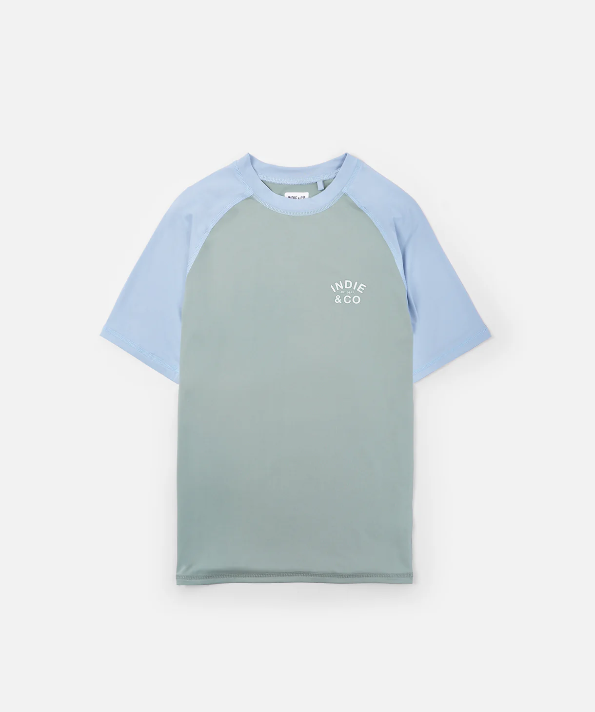 The Union S/s Rashie - Meadow/Day Blue