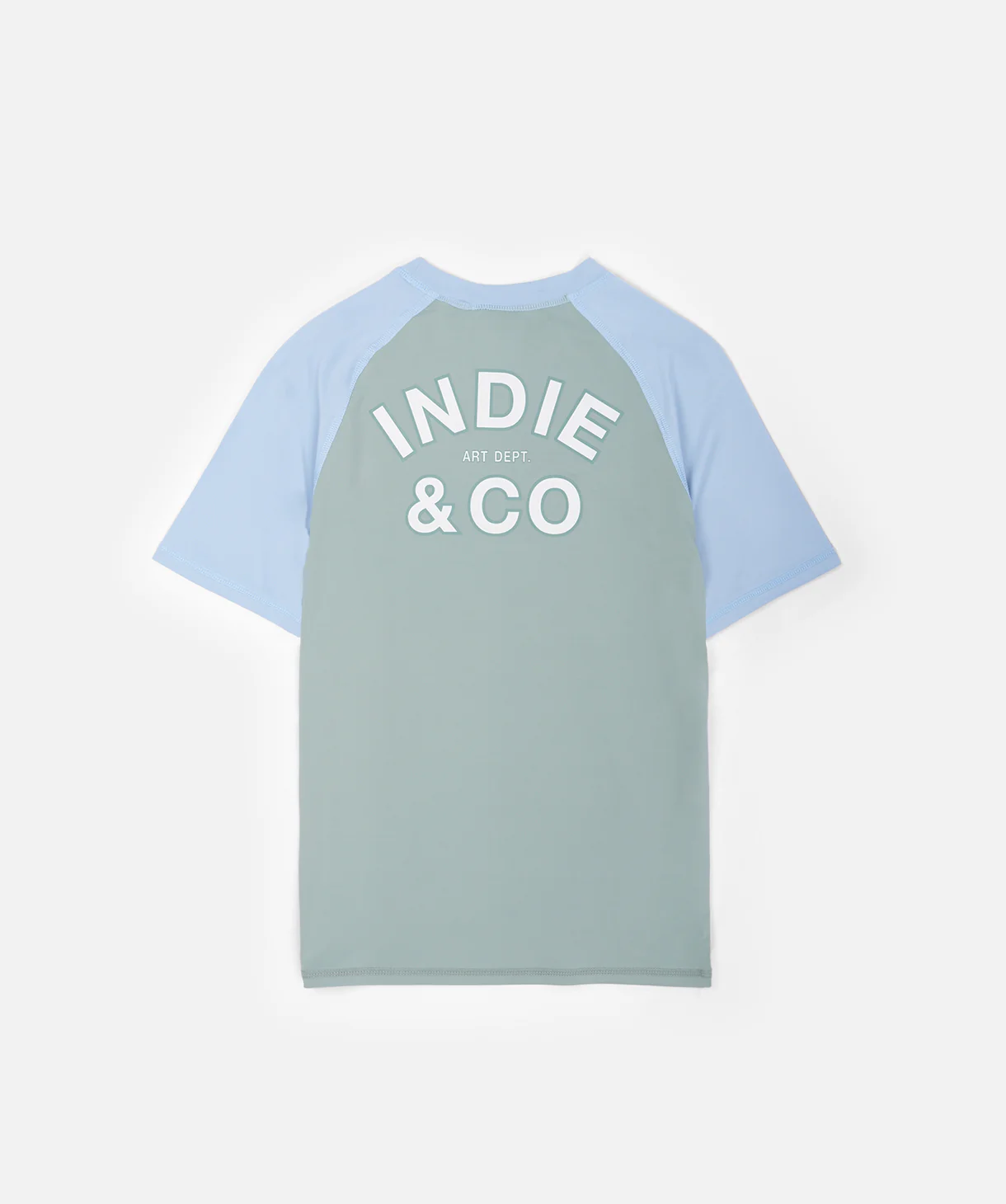 The Union S/s Rashie - Meadow/Day Blue - Image 2