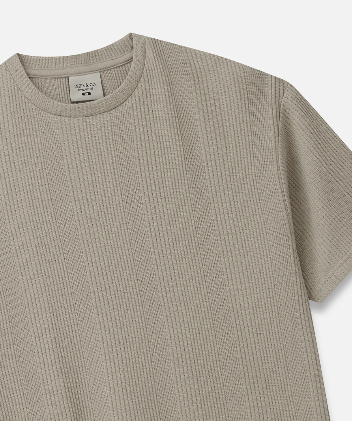 The Veneto Waffle Tee - Mojave - Image 2
