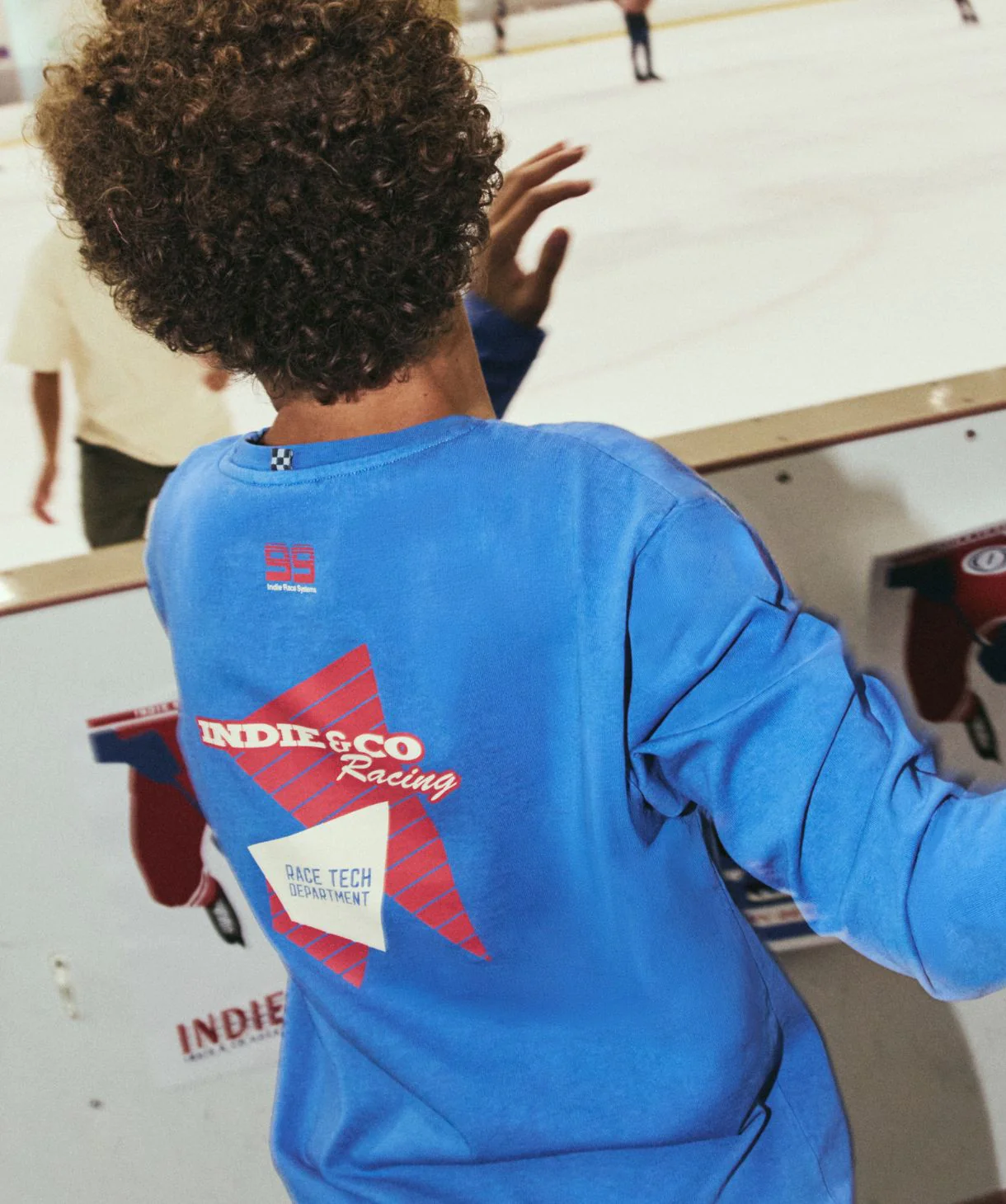 The Gainseville L/s Tee - Racing Blue - Image 2