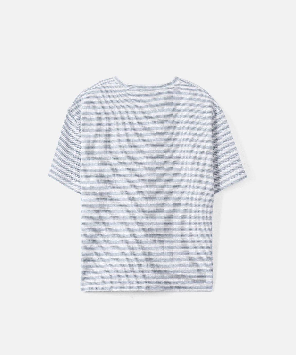 The Bergen Tee - White/Steel - Image 3