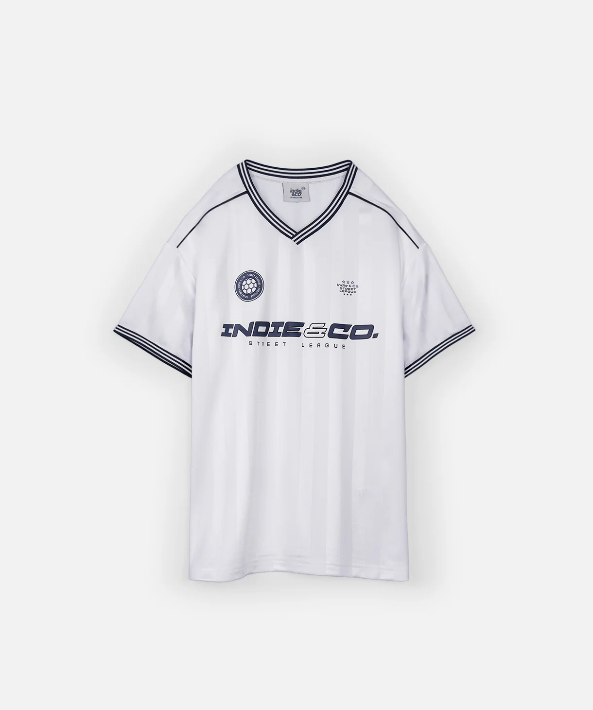 The Anton Jersey Tee - White