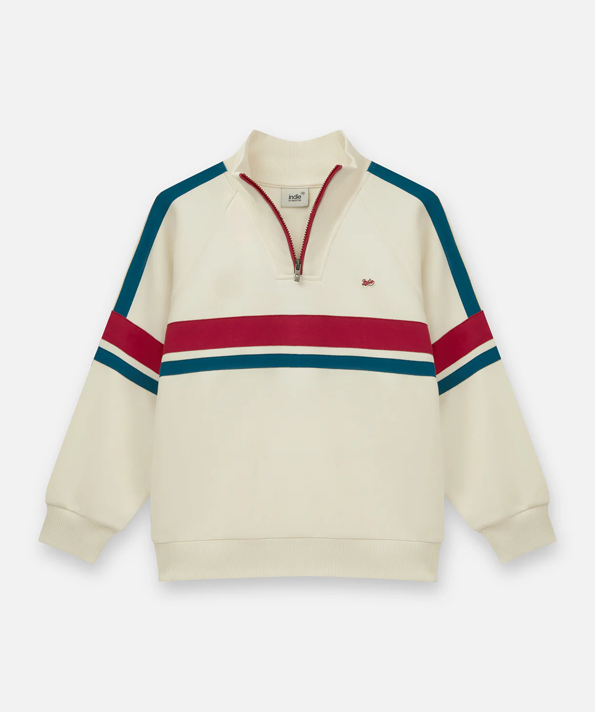 The Chalet Tracktop - Ecru Combo
